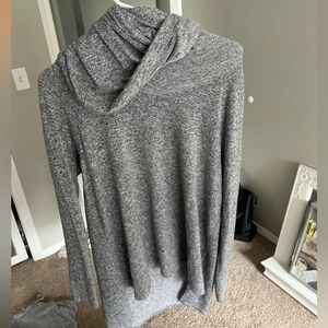 Nordstrom Grey Turtleneck Shirt